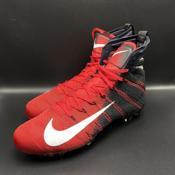 Nike Vapor Untouchable Elite Flyknit Bred Mens Size 12 AO3006-060